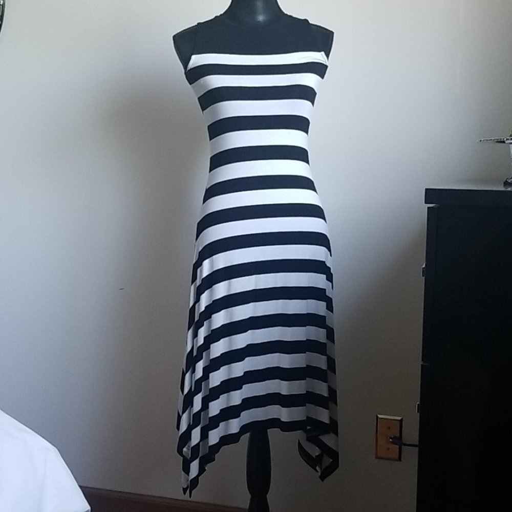 Vince Camuto stripes dress